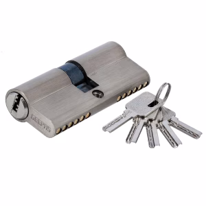 Geepas Double Cylinder Mortise Lock, 70mm, Anti-Drill Anti-Pick Security Lock