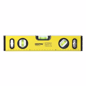 Geepas 12" Magnetic Spirit Level, Used for Steel Studs, Door Frames & Pipe Installation