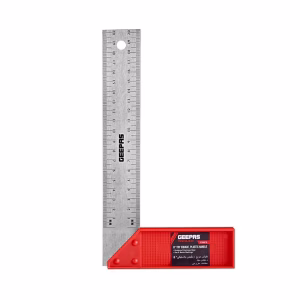 Geepas 8" Stainless Steel, Try Square with Handle, Suitable for Carpentry & DIY Layout
