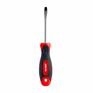 Geepas Slotted Screwdriver, 5 x 100mm, Heavy Duty, Suitable for Construction & Assembly