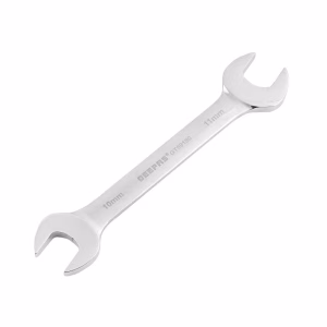 Geepas Cr-V Double Open End Spanner, 10 x 11mm, Suitable for Auto, Plumbing & Light Mechanical Tasks