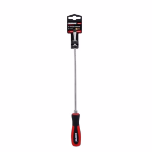 Geepas Slotted Screwdriver, 6.5 x 250mm, Heavy Duty Long Reach for Construction & Repair