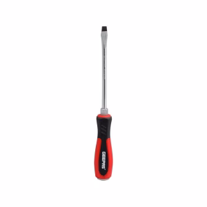 Geepas Slotted Screwdriver, 8 x 150mm, Wide Blade for Large Wood Screws & Fixings